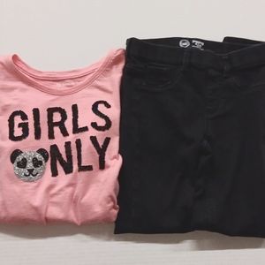 Girls size 7-8 outfit